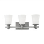Millennium Lighting 2163-SN Cimmaron Three Light Vanity Satin Nickel finish
