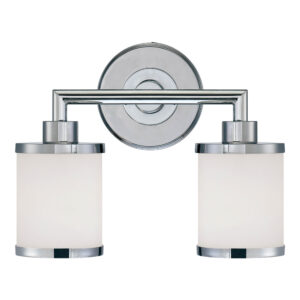 Millennium Lighting 222-CH Two Light Vanity Chrome finish