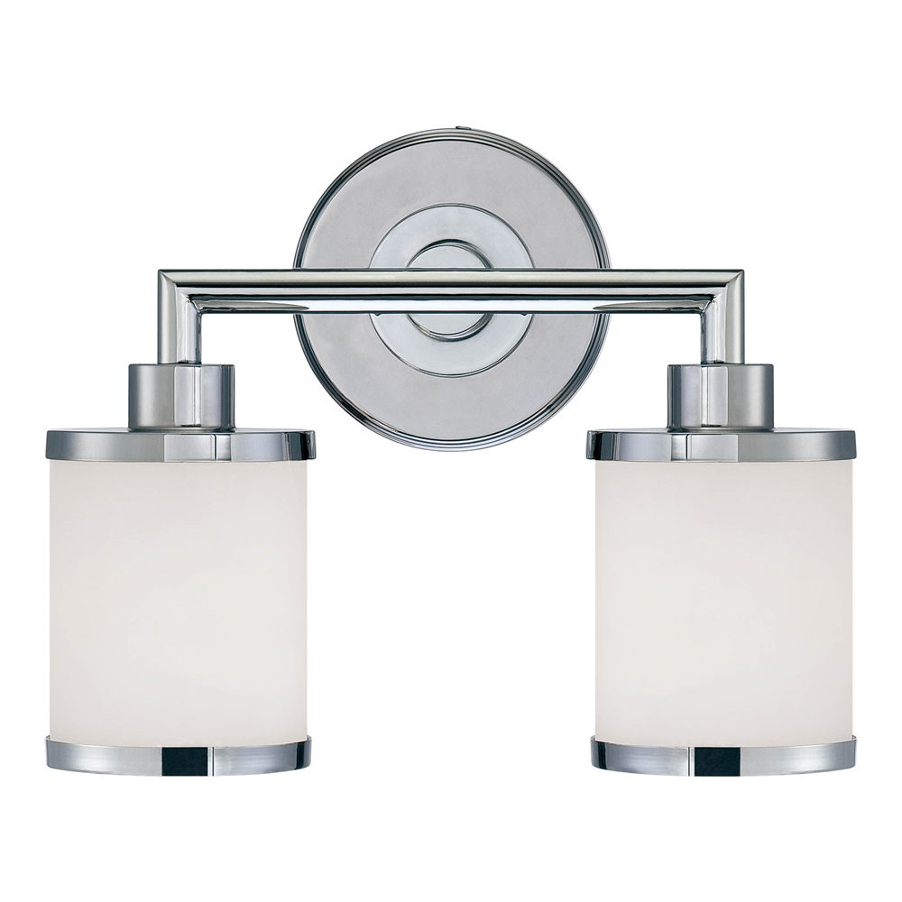 Millennium Lighting 222-CH Two Light Vanity Chrome finish