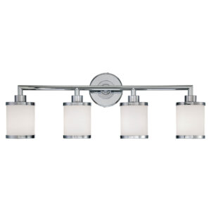 Millennium Lighting 224-CH Four Light Vanity  Chrome finish