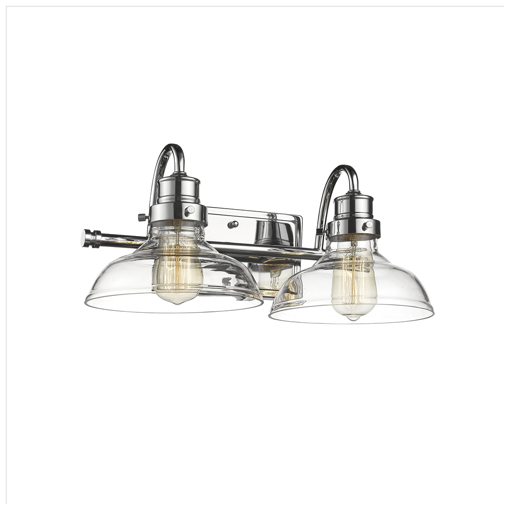Millennium Lighting 2312-CH Two Light Vanity Chrome finish