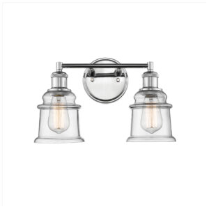 Millennium Lighting 2342-CH Two Light Vanity Chrome finish