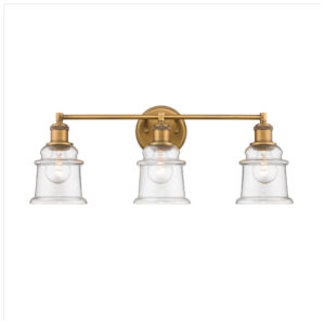 Millennium Lighting 2343-HBZ Three Light Vanity Heirloom Bronze finish