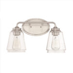 Millennium Lighting 2462-BN Great Bridge Two Light Vanity Brushed Nickel finish