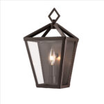 Millennium Lighting 2530-PBZ Arnold One Light Aluminum Outdoor Wall Sconce Powder Coated Bronze finish