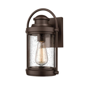 Millennium Lighting 2540-PBZ Livingston One Light Aluminum Outdoor Wall Sconce Powder Coated Bronze finish