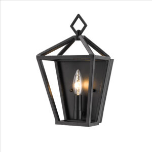 Millennium Lighting 2571-MB One Light Sconce Matte Black finish