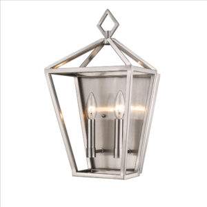 Millennium Lighting 2572-BN Two Light Sconce Brushed Nickel finish