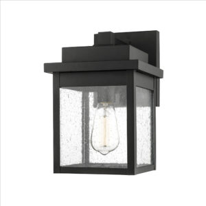 Millennium Lighting 2662-PBK Belle Chasse One Light Outdoor Wall Sconce Powder Coated Black finish