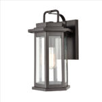 Millennium Lighting 2683-PBZ Ellis One Light Outdoor Wall Sconce Powder Coated Bronze finish