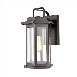 Millennium Lighting 2683-PBZ Ellis One Light Outdoor Wall Sconce Powder Coated Bronze finish