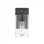 Millennium Lighting 2701-MB Verlana One Light Wall Sconce Matte Black finish