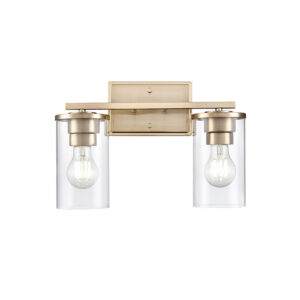 Millennium Lighting 2702-MG Verlana Two Light Wall Sconce Modern Gold finish
