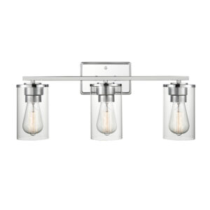 Millennium Lighting 2703-CH Verlana Three Light Wall Sconce Chrome finish