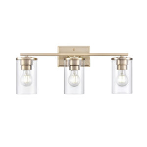 Millennium Lighting 2703-MG Verlana Three Light Wall Sconce Modern Gold finish