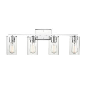 Millennium Lighting 2704-CH Verlana Three Light Wall Sconce Chrome finish