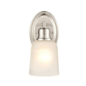 Millennium Lighting 2801-BN Amberle One Light Sconce Brushed Nickel Finish