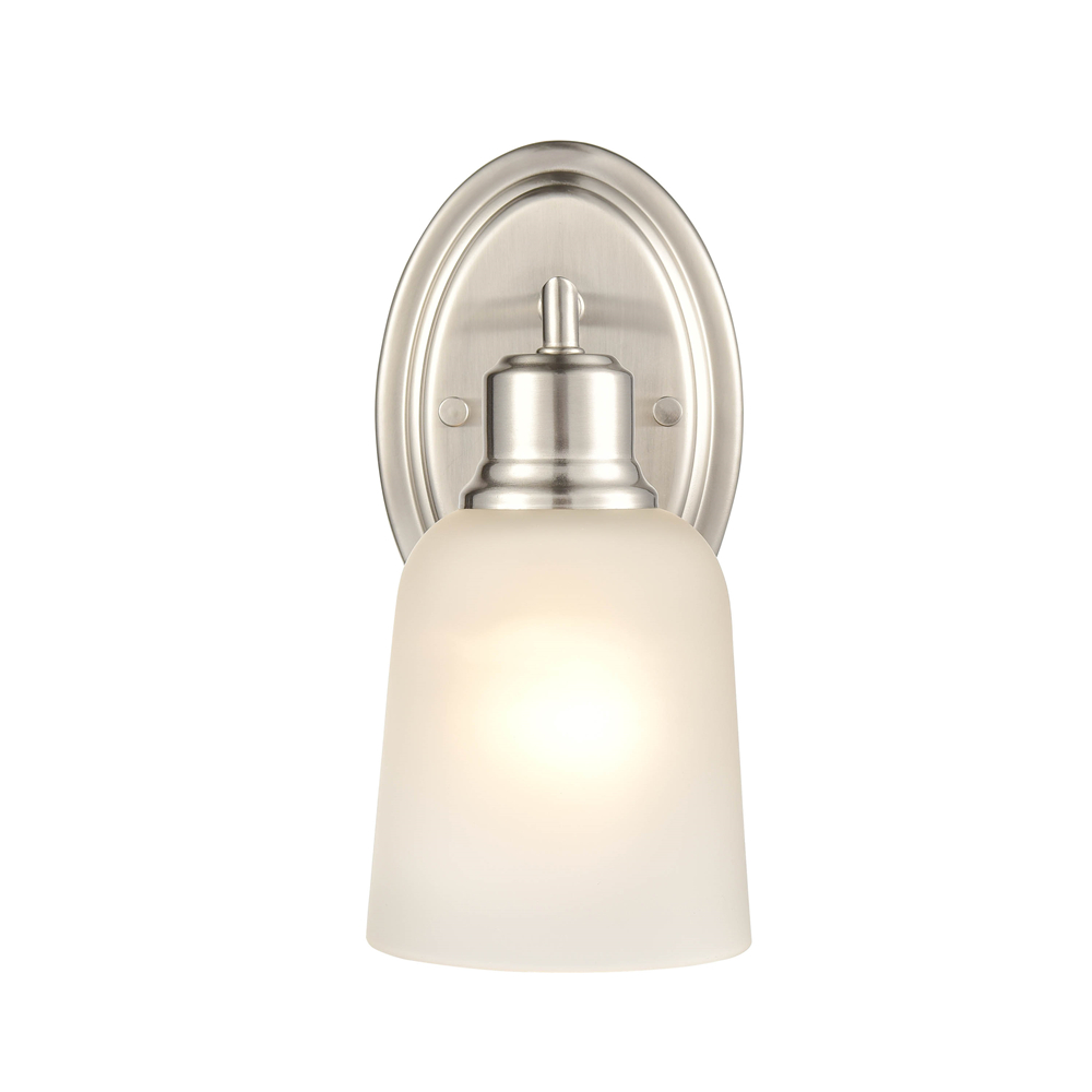 Millennium Lighting 2801-BN Amberle One Light Sconce Brushed Nickel Finish