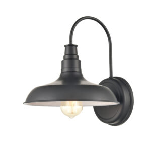 Millennium Lighting 2901-PBK One Light Outdoor Sconce Powder Coated Black finish