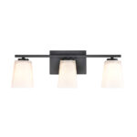 Millennium Lighting 293-MB Three Light Vanity Matte Black finish