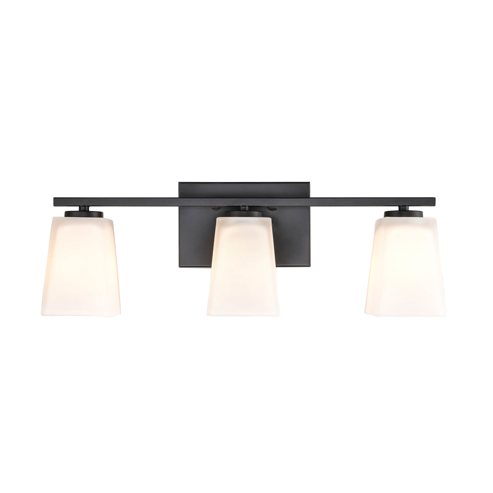 Millennium Lighting 293-MB Three Light Vanity Matte Black finish