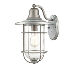 Millennium Lighting 2931-GA One Light Outdoor Wall Sconce Galvanized finish