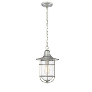 Millennium Lighting 2932-GA One Light Outdoor Hanging Lantern Galvanized finish