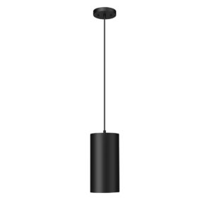 Millennium Lighting 2961-PBK Searcy One Light Outdoor Cord Hung Pendant Powder Coated Black finish