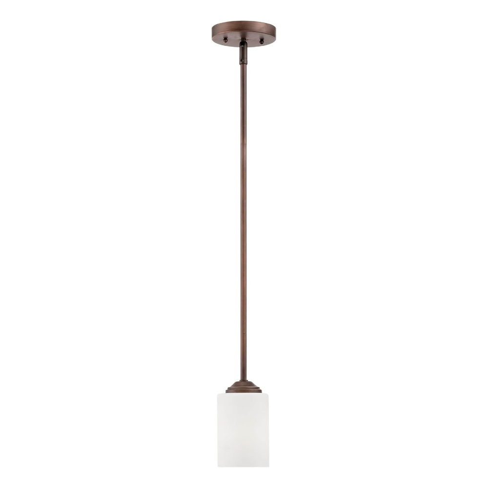 Millennium Lighting 3051-RBZ Lansing One Light Mini Pendant Rubbed Bronze finish