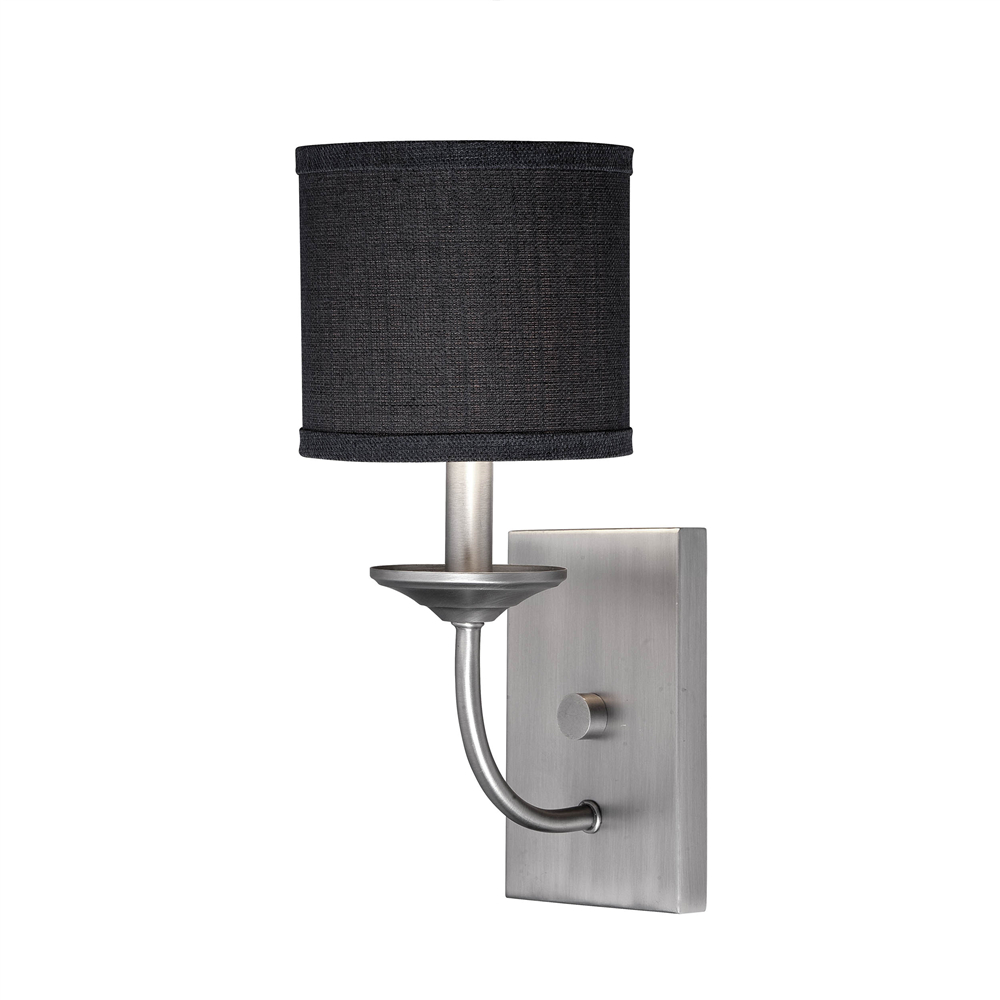 Millennium Lighting 3111-BPW Jackson One Light Sconce Brushed Pewter finish
