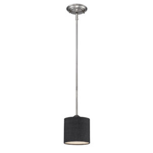 Millennium Lighting 3121-BPW Jackson One Light Mini Pendant Brushed Pewter finish