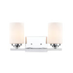 Millennium Lighting 3182-CH Durham Two LIght Vanity Chrome finish