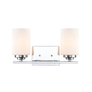 Millennium Lighting 3182-CH Durham Two LIght Vanity Chrome finish