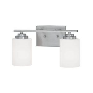 Millennium Lighting 3182-SN Durham Two Light Vanity Satin Nickel finish