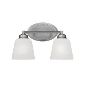 Millennium Lighting 3222-BPW Franklin Two Light Vanity Brushed Pewter finish