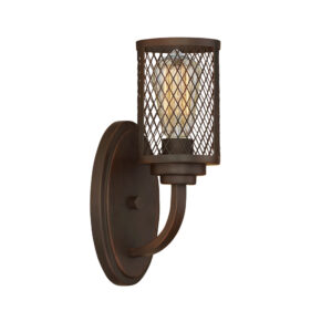 Millennium Lighting 3271-RBZ Akron One Light Sconce Rubbed Bronze finish