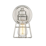 Millennium Lighting 3381-BN One Light Sconce Brushed Nickel finish