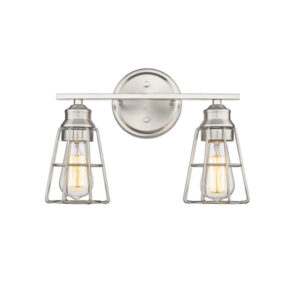 Millennium Lighting 3382-BN Two Light Vanity Brushed Nickel finish