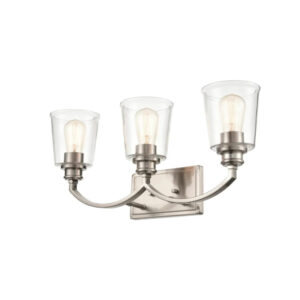 Millennium Lighting 3603-BN Forsyth Three Light Vanity Brushed Nickel finish