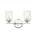 Millennium Lighting 3682-CH Moven Two Light Vanity Chrome finish