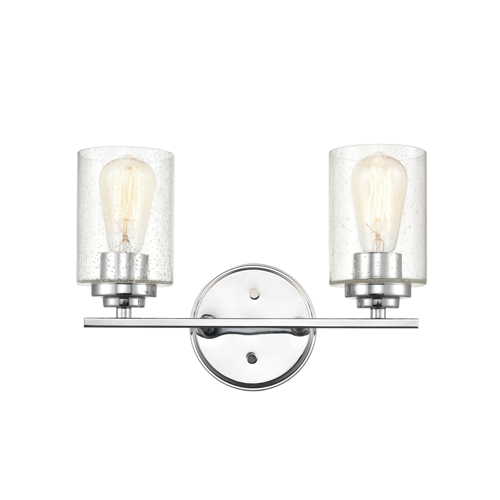 Millennium Lighting 3682-CH Moven Two Light Vanity Chrome finish