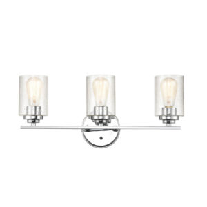 Millennium Lighting 3683-CH Moven Three Light Vanity Chrome finish
