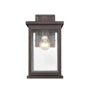 Millennium Lighting 4111-PBZ Bowton One Light Outdoor Wall Mount Powder Coated Bronze finish