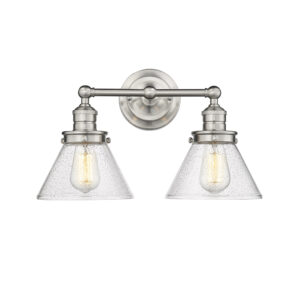 Millennium Lighting 4142-BN Eyden Two Light Vanity Brushed Nickel finish