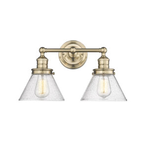 Millennium Lighting 4142-MG Eyden Two Light Vanity Modern Gold finish