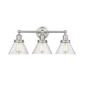 Millennium Lighting 4143-BN Eyden Three Light Vanity Brushed Nickel finish