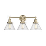 Millennium Lighting 4143-MG Eyden Three Light Vanity Modern Gold finish
