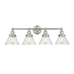 Millennium Lighting 4144-BN Eyden Four Light Vanity Brushed Nickel finish