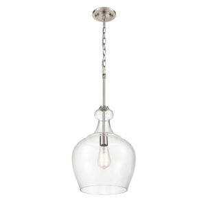 Millennium Lighting 4211-BN Corra One Light Pendant Brushed Nickel finish