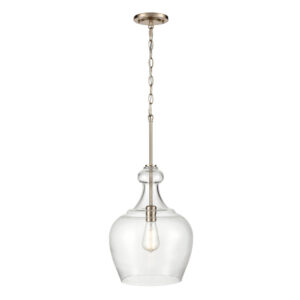 Millennium Lighting 4211-MG Corra One Light Pendant Modern Gold finish